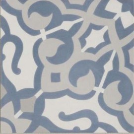 Duquesa Cement Mezzanotte 8×8 Fatima Decorative Tile Matte