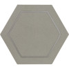 Ellington Cinder & Steel 5″ Savoy Decoratve Tile Honed