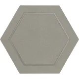 Ellington Cinder & Steel 5″ Savoy Decoratve Tile Honed