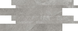 Epitome Ash 12×24 Listelli Mosaic Matte