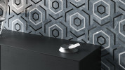 Waterjet Stone Mosaics Monochromo 5x6 Hexo Mosaic Honed