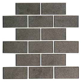 Artezen Metallic Vibe 2×4 Brick-Joint Mosaic Glossy