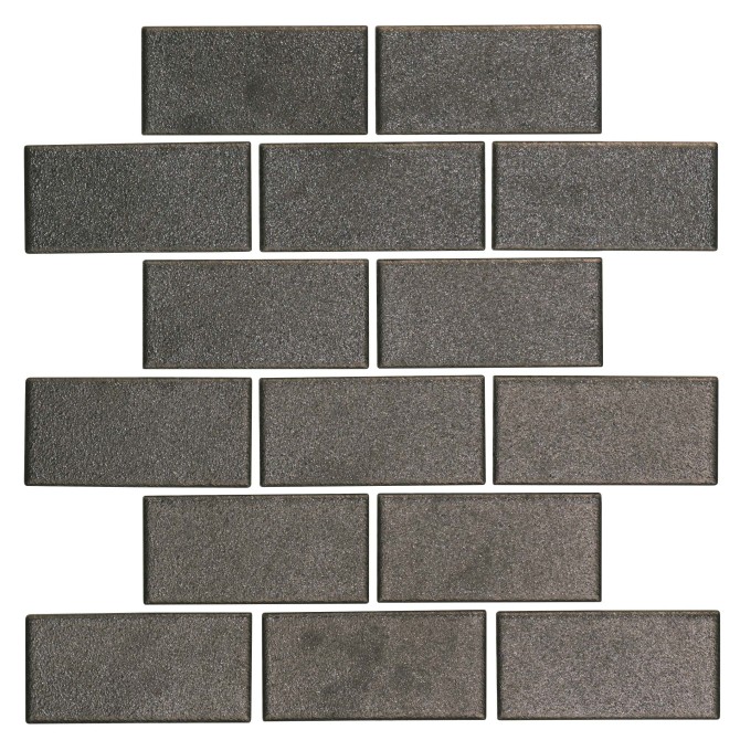Artezen Metallic Vibe 2×4 Brick-Joint Mosaic Glossy
