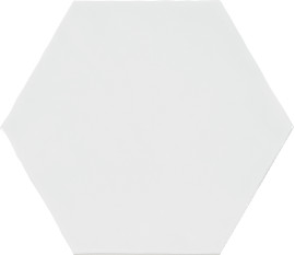 Teramoda Powder 6×7 Hexagon Field Tile Glossy Teramoda Powder 6×7 Hexagon Field Tile Glossy