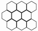 South Beach White 3″ Hexagon Mosaic Matte Rectified