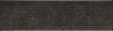 Cromatica Smoke 2-1/2×9 Ribbed Decorative Tile Glossy