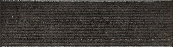 Cromatica Smoke 2-1/2×9 Ribbed Decorative Tile Glossy