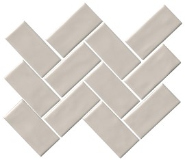 Regina Sand 2×4 Herringbone Mosaic Glossy