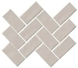 Regina Sand 2×4 Herringbone Mosaic Glossy
