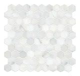 Olynthos Ready to Ship Statuary Mist 11×11 Honeycomb Mosaic Polished Olynthos Ready to Ship Statuary Mist 11×11 Honeycomb Mosaic Polished