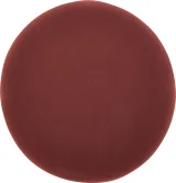 Cursive Oxblood 4×4 Circle Glossy