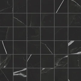 Beyond Calacatta Black 2×2 Mosaic Matte