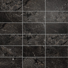 Sociale Diamond Black 2×4 Mosaic FeatherSoft