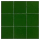 TrueTones Ceramics Lauren Green Crackle 4-1/2×4-1/2 Zelli Field Tile Crackle