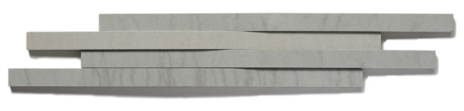 Profiles Series Sandstone Grey 3×15 Rhythm Mosaic Honed