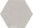 Love Affairs Concrete Light Grey 8×9 Hexagon Field Tile Matte