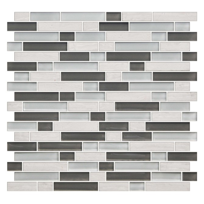 Color Appeal Mountain Mornin 12×13 Random Mosaic