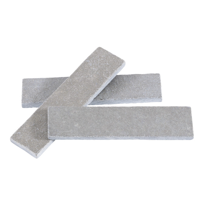 Thin Brick Purbeck Grey 2×8 Field Tile Distressed