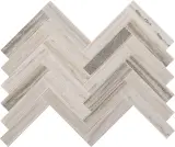Ascend Stone Open Horizon 15×17 Chevron Mosaic Honed