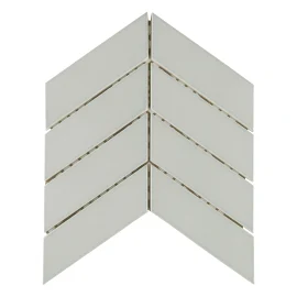 6th Avenue French Clay 2×6 Chevron Mosaic Glossy 6th Avenue French Clay 2×6 Chevron Mosaic Glossy