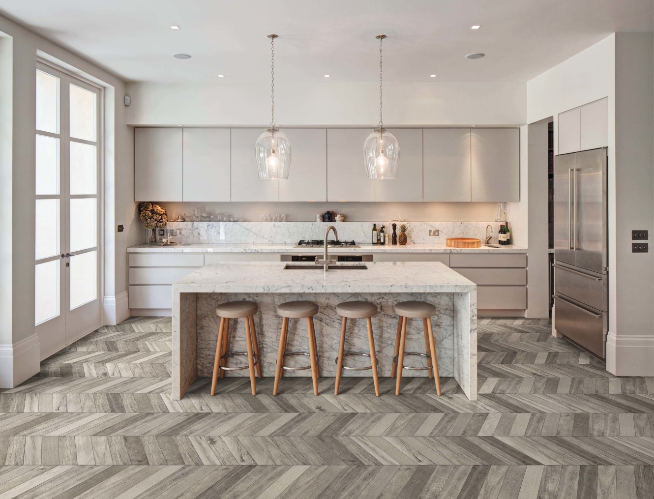 Treverk Soul Grey 4x21 Chevron