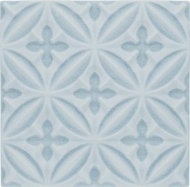 Sanibel Sea Spray 6×6 Caspian Decorative Tile Crackle Glossy Sanibel Sea Spray 6×6 Caspian Decorative Tile Crackle Glossy