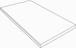 Travertine Roman 12×24 Ease Edge Coping Grip Rectified