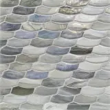 JAW (Just Add Water) Torino 1×3 Feather Mosaic Pearl