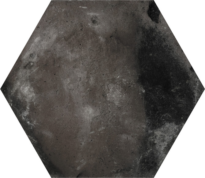 Cottage Graphite 6×6 Hexa Field Tile Matte