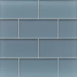 Tomei Wedgewood Blue 3×6 Silk