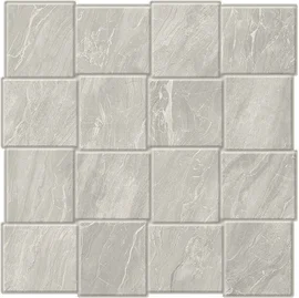 Select Vanta Gray 3×3 Basketweave Mosaic Matte