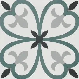 D_Segni Color Clover 8×8 Clover Decorative Tile Matte D_Segni Color Clover 8×8 Clover Decorative Tile Matte