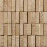 Ecocarat Roughsawn Light Brown 1×3 Mosaic