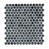 Mosaic Series Tempest 11×12 Penny Round Mosaic Honed Mosaic Series Tempest 11×12 Penny Round Mosaic Honed