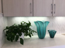 Fine Mosaic Works Thassos and White Mother of Pearl Vines