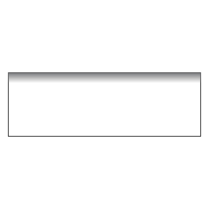 Stellar Quickship Dovetail 3×9 Bullnose (9″ Glazed Edge)