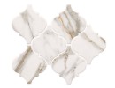 Ami Ivory 6″ Arabesque Decorative Tile Matte Rectified