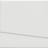 Murals Lines Bright White 6×6 Wall Tile Gloss