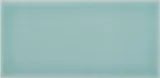 Cursive Soft Teal 3×6 Field Tile Glossy