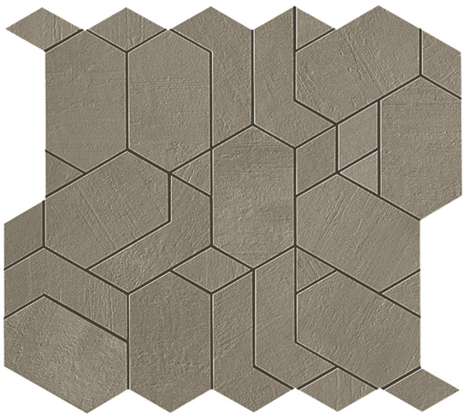 Boost Pro Taupe 12×13 Shapes Mosaic