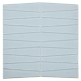 Beach Group Glass Oceania 13×13 Waveline Mosaic Matte