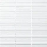 Yohen Border White 1/2×4 Mosaic