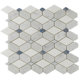 Accent Bleu Multicolor 11×11 Pointe Bleu Mosaic Accent Bleu Multicolor 11×11 Pointe Bleu Mosaic