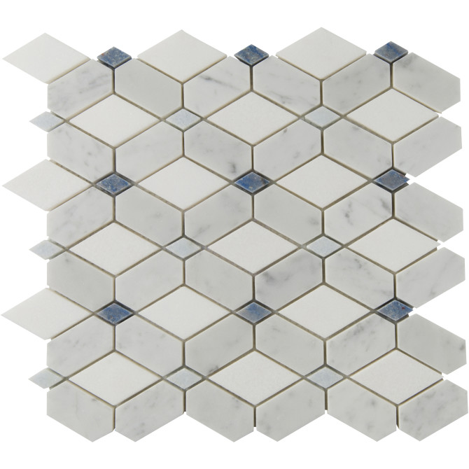 Accent Bleu Multicolor 11×11 Pointe Bleu Mosaic