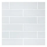 TrueTones Ceramics Hint Of Grey Gloss 2×8 Field Tile Gloss