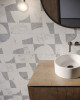 Waterjet Stone Mosaics Dove 12x12 Eclypse Mosiac Honed