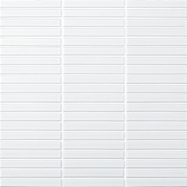 Yohen Border White 1/2×4 Mosaic