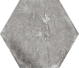 Solstice Spring Grey 8″ Hex Field Tile