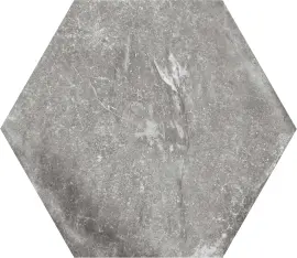 Pike Place Med Gray 8″ Hex Field Tile