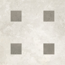 Romana Ivory 24×24 Insquare Decorative Tile Matte Rectified